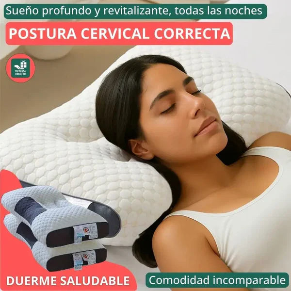DELUXE ERGONOMIC PLUS Almohada Ortopedica 3d Con Alineación Cervical Perfecta