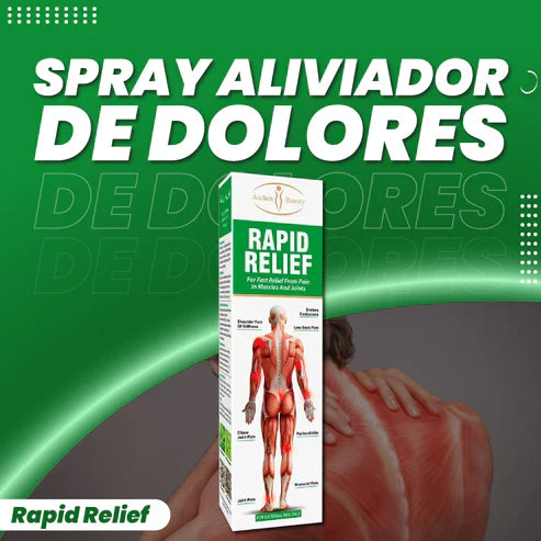 Spray aliviador de dolores, molestias y enfermedades - Rapid Relief