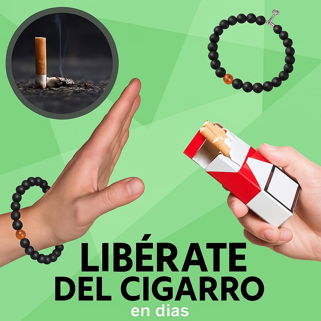 Pulsera Antitabaco - Libérate del Cigarro en 3 dias