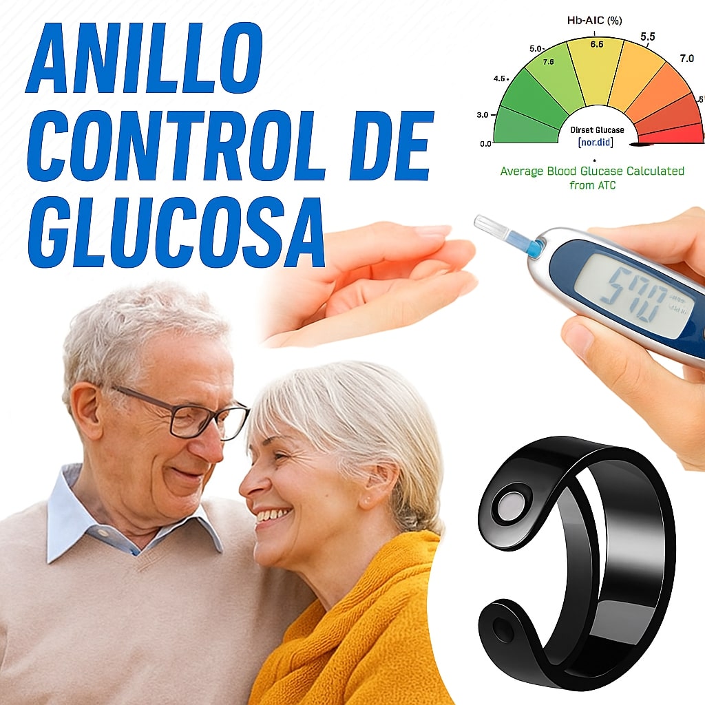 Anillo magnético para el control de glucosa