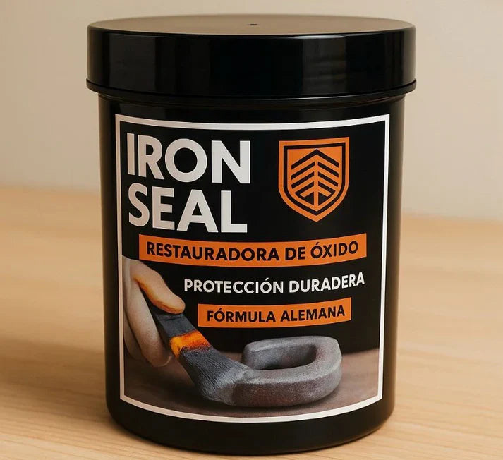 🔥 Iron Seal - Restaurador de Ferros e Metais com Blindagem - Anti-Oxidação 👷♂