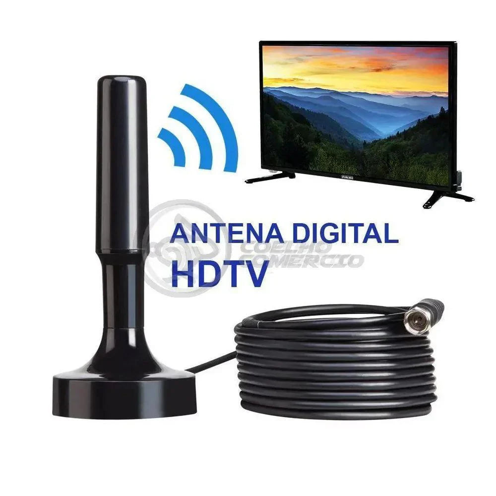 Antena Digital HD para TV + Más de 1.200 Canales - Entrega gratis
