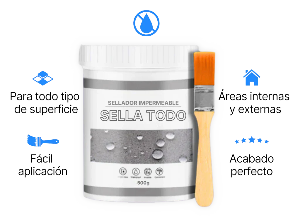 Sellador Impermeabilizante SELLATODO™ (COMPRA 500ml LLEVA 900ml)