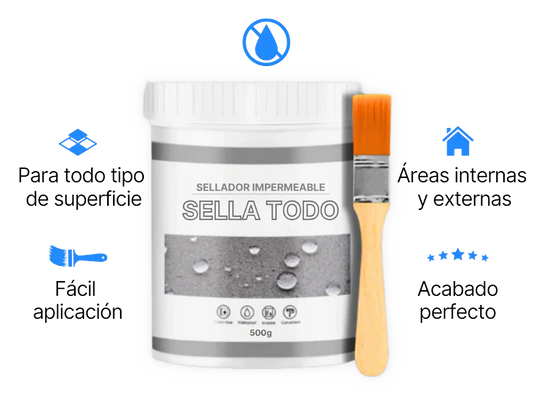 Sellador Impermeabilizante SELLATODO™ (COMPRA 500ml LLEVA 900ml)