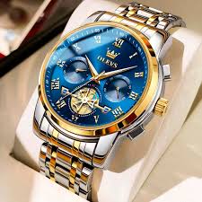 Reloj Masculino Olevs Ultra Emerald - 41mm (Edición Premium)